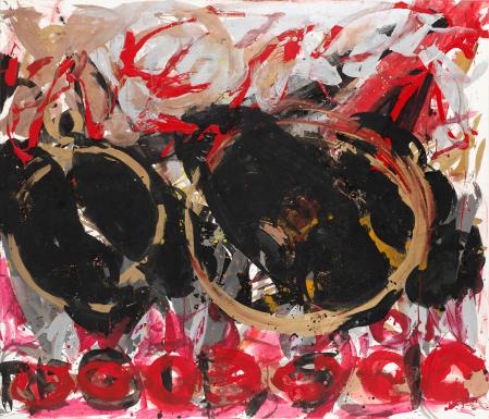 ter Hell · <strong>Age of wisdom</strong> · 2008 · 180 x 210 cm · acrylic, spray on canvas